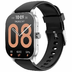 Смарт-часы Amazfit Pop 3S, Metallic Silver, серебристый