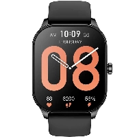 Смарт-часы Amazfit Pop 3S, Metallic Black, чёрный