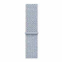 Умные часы Apple Watch Series SE Gen 2 (2024), 40 мм, Silver Aluminium Case with Blue Cloud Sport Loop, Серебристый/Голубое облако