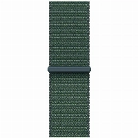 Умные часы Apple Watch Series SE Gen 2 (2024), 40 мм, Starlight Aluminium Case with Lake Green Sport Loop, Сияющая звезда/Зеленый