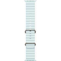 Умные часы Apple Watch Ultra 2 49 мм, Natural Titanium Case with Ocean Band, Ice Blue