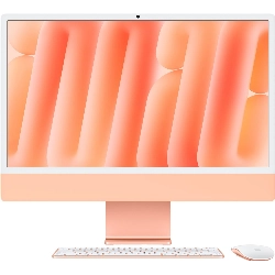 Моноблок Apple iMac 24 2024 (Z1K80000L), 4480x2520, Apple M4, RAM 32 ГБ, SSD 1024 ГБ, 10-core CPU, 10-core GPU, MacOS, Orange, оранжевый