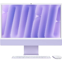 Моноблок Apple iMac 24 2024 (Z1K700003), 4480x2520, Apple M4, RAM 24 ГБ, SSD 1024 ГБ, 10-core CPU, 10-core GPU, MacOS, Purple, фиолетовый