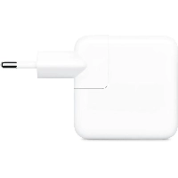 Адаптер питания Apple USB-C Power Adapter, Dual USB-C Port, 35Вт, MW2К3, White, белый