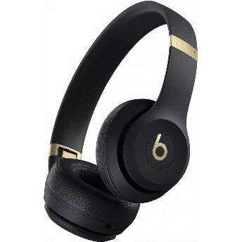 Беспроводные наушники Beats Solo 4, Black/Gold, черный/золотой