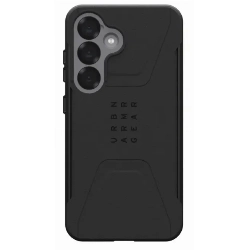 Чехол UAG Civilian с MagSafe для Samsung Galaxy S25, Black, черный