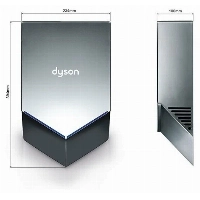 Сушилка для рук Dyson Airblade V HU02, Nickel