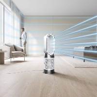 Очиститель воздуха Dyson HP10, серебристый