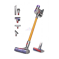 Пылесос Dyson V8 Absolute, Yellow/Nickel, желтый/никель 