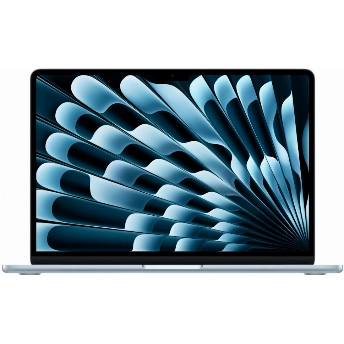 Ноутбук Apple MacBook Air 13 2025 2560x1664, Apple M4, RAM 24 GB, SSD 1024 GB, 10-Core CPU 10-Core GPU, macOS, Z1H9000E7, Sky Blue, небесно-голубой