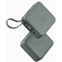 Внешний аккумулятор EnergEA MagPac Mini Plus, MagSafe, 10000 мАч, Sage, зеленый