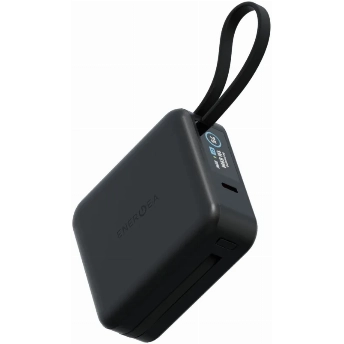 Внешний аккумулятор EnergEA MagPac Mini Plus, MagSafe, 10000 мАч, Black, черный