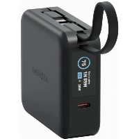 Внешний аккумулятор EnergEA MagPac Mini Plus, MagSafe, 10000 мАч, Black, черный