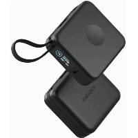 Внешний аккумулятор EnergEA MagPac Mini Plus, MagSafe, 10000 мАч, Black, черный