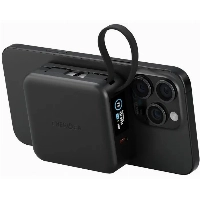 Внешний аккумулятор EnergEA MagPac Mini Plus, MagSafe, 10000 мАч, Black, черный