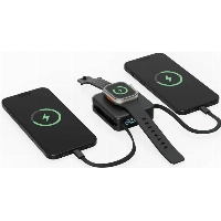 Внешний аккумулятор EnergEA MagPac Mini Plus, MagSafe, 10000 мАч, Black, черный
