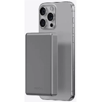 Внешний аккумулятор EnergEA AluPac 10K, MagSafe, 10000 мАч, Natural Titanium, титан