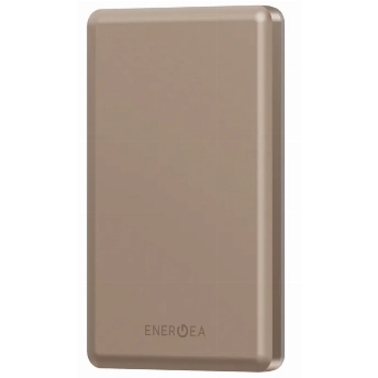 Внешний аккумулятор EnergEA AluPac Mini 5K, MagSafe, 5000 мАч, Gold, золотой