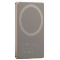 Внешний аккумулятор EnergEA AluPac Mini 5K, MagSafe, 5000 мАч, Gold, золотой