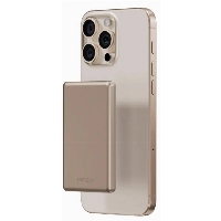 Внешний аккумулятор EnergEA AluPac Mini 5K, MagSafe, 5000 мАч, Gold, золотой