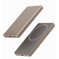 Внешний аккумулятор EnergEA AluPac Mini 5K, MagSafe, 5000 мАч, Gold, золотой