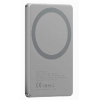 Внешний аккумулятор EnergEA AluPac Mini 5K, MagSafe, 5000 мАч, Natural Titanium, титан