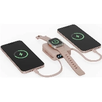 Внешний аккумулятор EnergEA MagPac Mini Plus, MagSafe, 10000 мАч, Pink, розовый