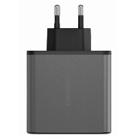 Сетевое зарядное устройство EnergEA AmpCharge GaN100 2C1A, PD, PPS, QC3.0, 100W, Gunmetal, металлический