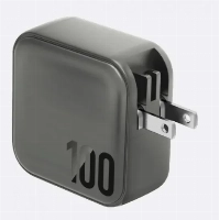 Сетевое зарядное устройство EnergEA Travelworld GaN100 3C1A, PD, PPS, QC3.0, 100W, Gunmetal, металлический