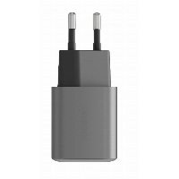 Сетевое зарядное устройство EnergEA AmpCharge GaN35 1C1A , PD, QC3.0, 35W, Gunmetal, металлический