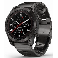 Умные часы Garmin Fenix 7X Pro Sapphire Solar, Titanium Carbon Gray with Titanium Band