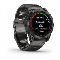 Умные часы Garmin Fenix 7X Pro Sapphire Solar, Titanium Carbon Gray with Titanium Band