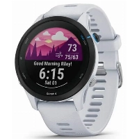 Умные часы Garmin Forerunner 255 Music, Whitestone, белый камень