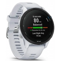 Умные часы Garmin Forerunner 255 Music, Whitestone, белый камень