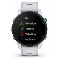 Умные часы Garmin Forerunner 255 Music, Whitestone, белый камень