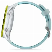 Умные часы Garmin Forerunner 570, 47 мм, Amp Yellow Aluminium with Translucent Whitestone/Turquoise Band