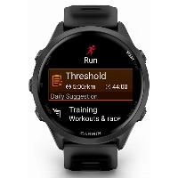 Умные часы Garmin Forerunner 570, 47 мм, Slate Gray Aluminium with Translucent Black/Black Band