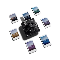 Фотоаппарат моментальной печати Fujifilm Instax Mini 99, Black, черный