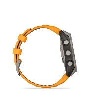 Умные часы Garmin Fenix 8, 51 мм, AMOLED, Sapphire Titanium, Orange/Graphite