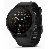 Умные часы Garmin Forerunner 955 Solar, Black, чёрный