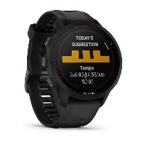 Умные часы Garmin Forerunner 955 Solar, Black, чёрный