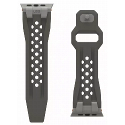 Ремешок Urban Armor Gear (UAG) Monarch для Apple Watch 49/45/44/42 мм, Olive/Titanium, оливковый/титановый