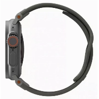 Ремешок Urban Armor Gear (UAG) Monarch для Apple Watch 49/45/44/42 мм, Olive/Titanium, оливковый/титановый
