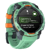 Умные часы Garmin Instinct 3, 45 мм, AMOLED, Neo Tropic, зеленый