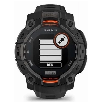 Умные часы Garmin Instinct 3, 45 мм, Solar, Black, черный