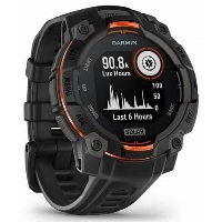 Умные часы Garmin Instinct 3, 45 мм, Solar, Black, черный