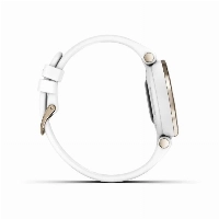 Умные часы Garmin Lily Sport, Gold/White, золотой/белый