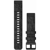 Ремешок Quickfit Band, 20 мм, Heathered Black Nylon With Black Hardware