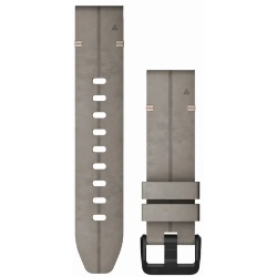 Ремешок Quickfit Band, 20 мм, Shale Gray Suede Leather