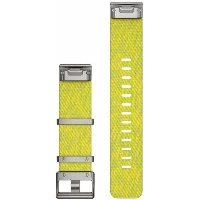 Ремешок Garmin QuickFit Band, 22 мм, Strap MARQ Jacquard Weave Nylon Strap, Yellow/Green